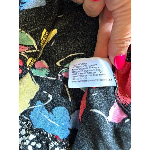 NWT Rixo Floral Off Shoulder Maxi Dress - Size 24/26 - Picture 9 of 15